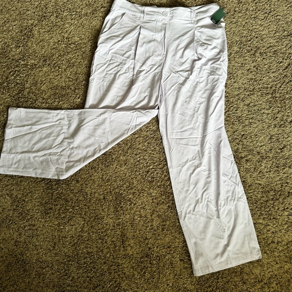 Wide Leg Lavender Trousers Sz 17 - Picture 6 of 13